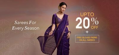 Dressfolk-Upto 20% Off+Free Blouse Fabric