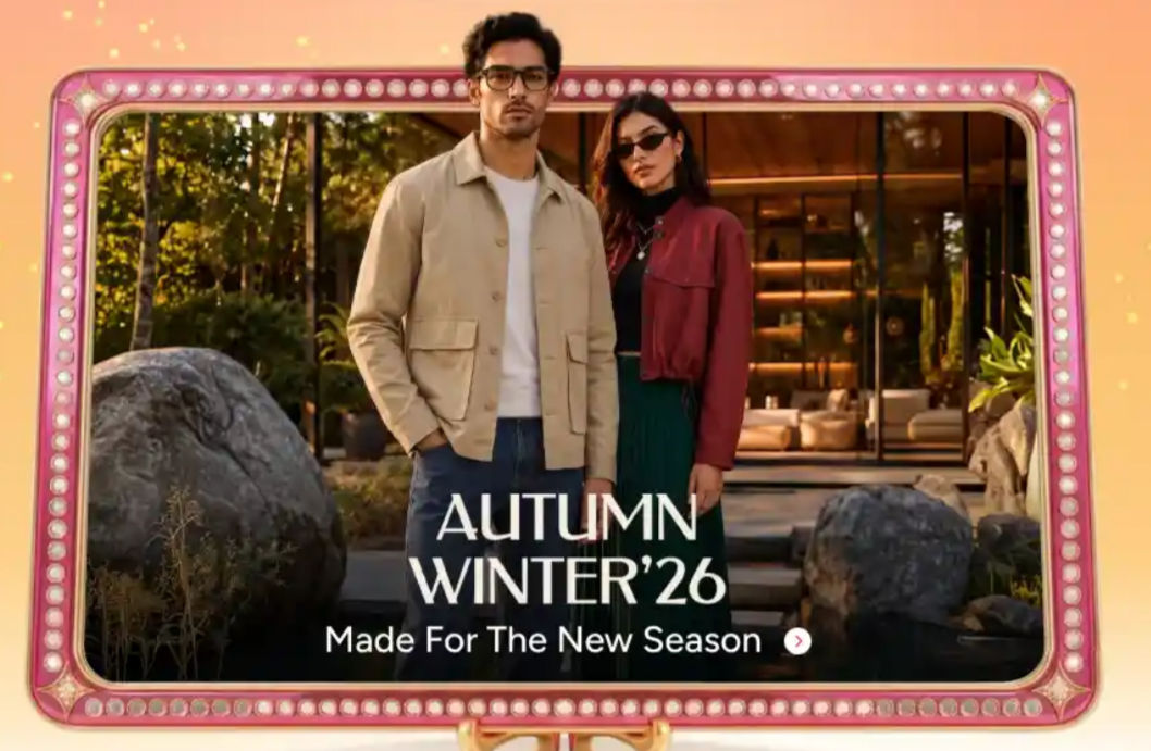 Myntra AUTUMN WINTER'26 - Made for the New Season