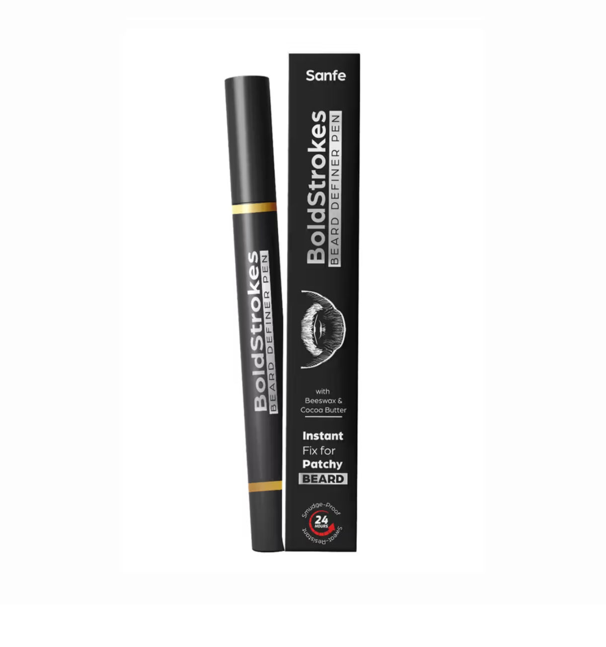 Zepto - Sanfe BoldStrokes Beard Definer Pen for Patchy Beard