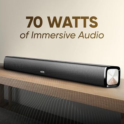 Mivi Nex 70 [New Launch] Wireless Bluetooth Soundbar, 70W Soundbar
