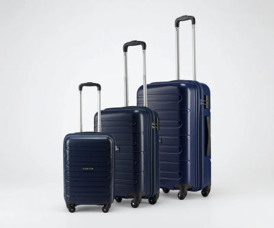 [Coupon + SBI CC] SNITCH Loop 3-Pc Hard Luggage Set | 4 Wheels + Free Shoe Bag