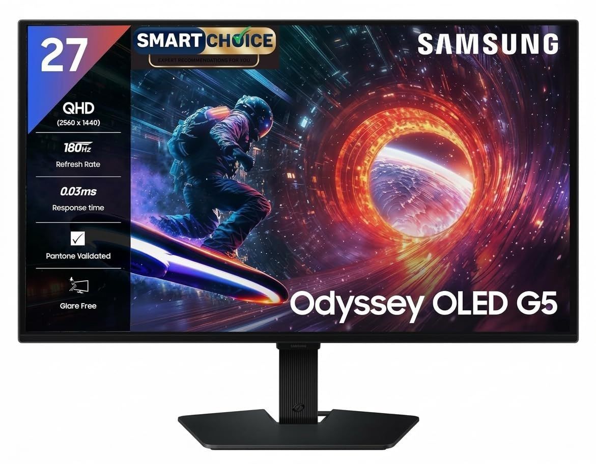 Samsung 27" Odyssey QD-OLED G5 Gaming Monitor