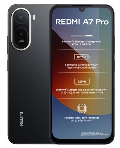 Redmi A7 Pro 4G | 4 GB RAM & 64 GB Storage | 6300 mAh Battery | 13 MP Rear Camera | 6.9" Display |