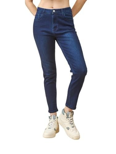 Lyra Women's Mid-Rise Slimfit Ankle Length Jeans