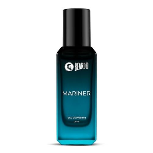 Beardo Mariner Perfume For Man, 20ml | Marine, Fresh, Musky Perfume For Men | Eau De Parfum | Perfume For Man | Long Lasting Fragrance | Gift For Men | Husband | Boyfriend