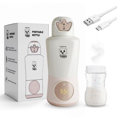 Electronic Rechargrable Heat Bottle for Milk or water warming
