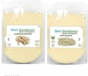 Desi Goodness - ashwagandha Fairness Face Pack for All Skin Type (Pack of 2)
