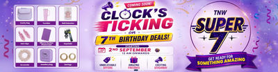 Super 7 | The Biggest Birthday Sale | Offers - Freebies - Giveaway