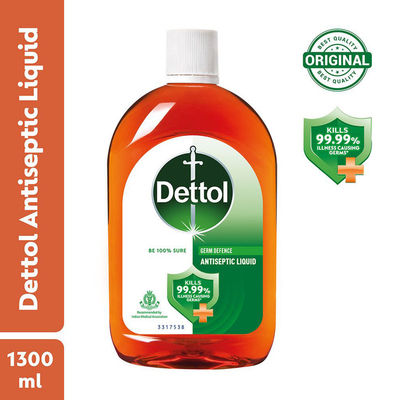 Dettol First Aid Antiseptic Liquid (1300.0 ml x Pack of 1)