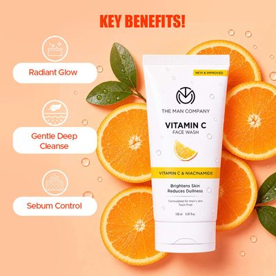 THE MAN COMPANY Daily Vitamin C & Niacinamide | For Skin Brighten...more