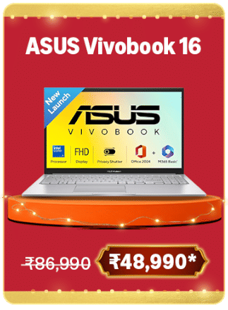 (Upcoming) ASUS Vivobook 15 (2026) Intel Core 3 100U (i3-14th Gen) Intel iGPU,8GB RAM,512GB SSD