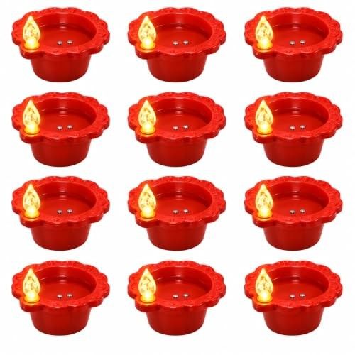Water Sensor Diyas Pack of 12