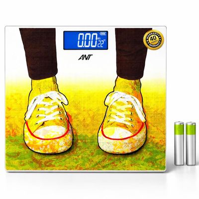 ANT Esports Flora Sports Digital Weighing Scale for Body Weight, 180kg Capacity