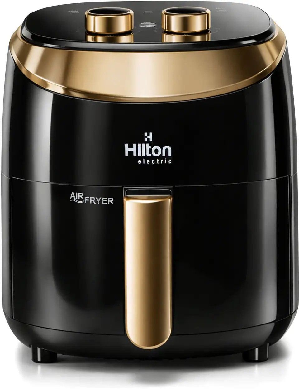 HILTON 1200W Electric Manual Air Fryer, Automatic Shut Off, 4.2 Litre Non-Stick Basket Air Fryer (4.2 L)