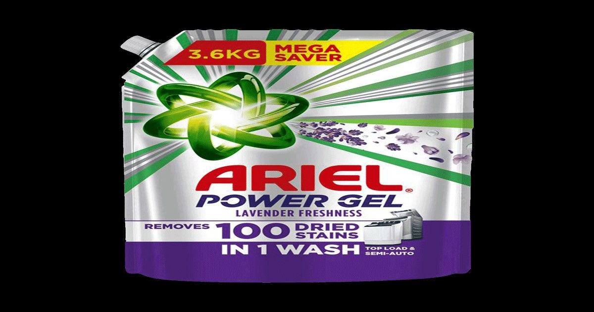 Ariel Lavender Power Gel Liquid Detergent Top Load