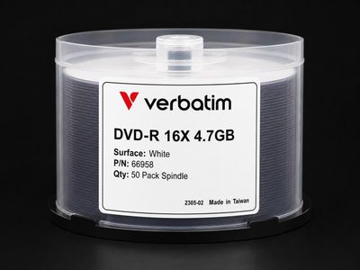 Verbatim 4.7GB Blank DVD 50-Pk Spindle