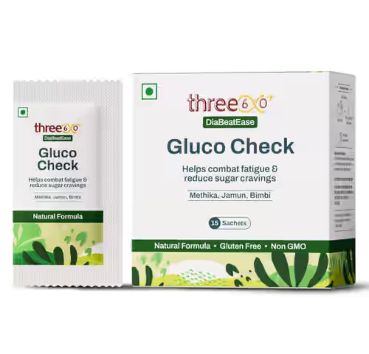 Zepto - three60+ Diabeatease Gluco Check Powder for Sugar Control
