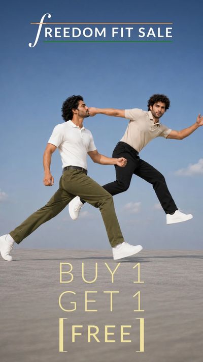 The Pant Project Freedom Sale - Buy 1 Get 1 Free