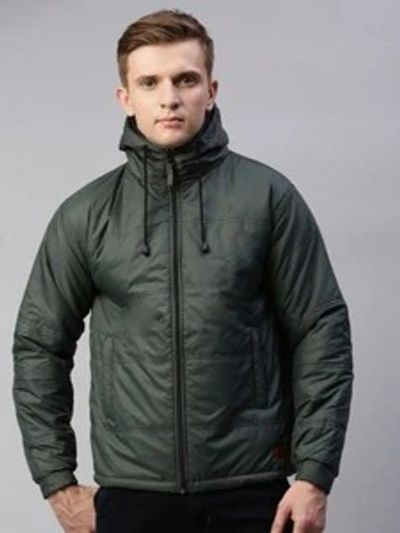 UNSULLY Men Solid Bomber Jacket