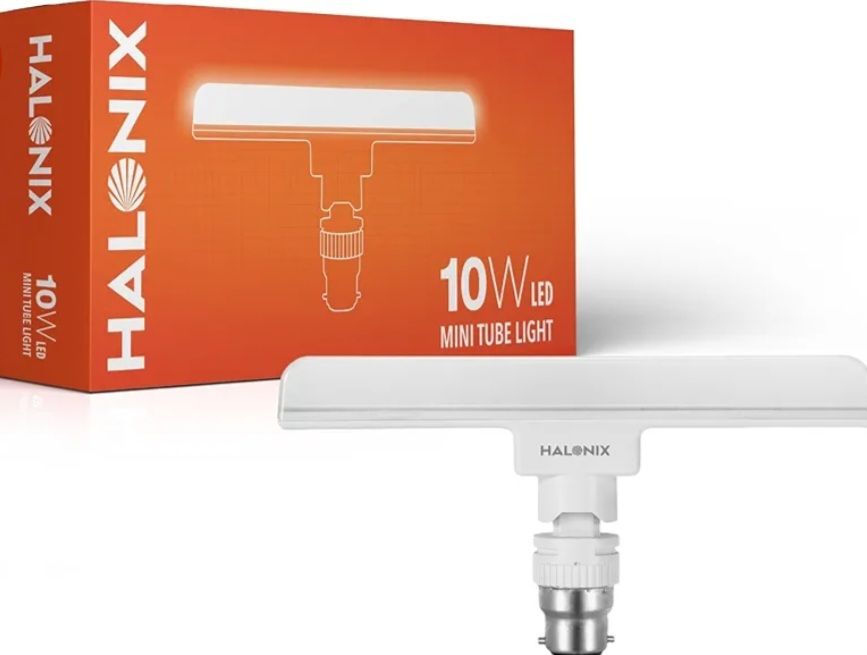 Halonix 10 Watts B22d LED bulb tube Light Cool White, Pack of 1, T-bulb (free delivery)