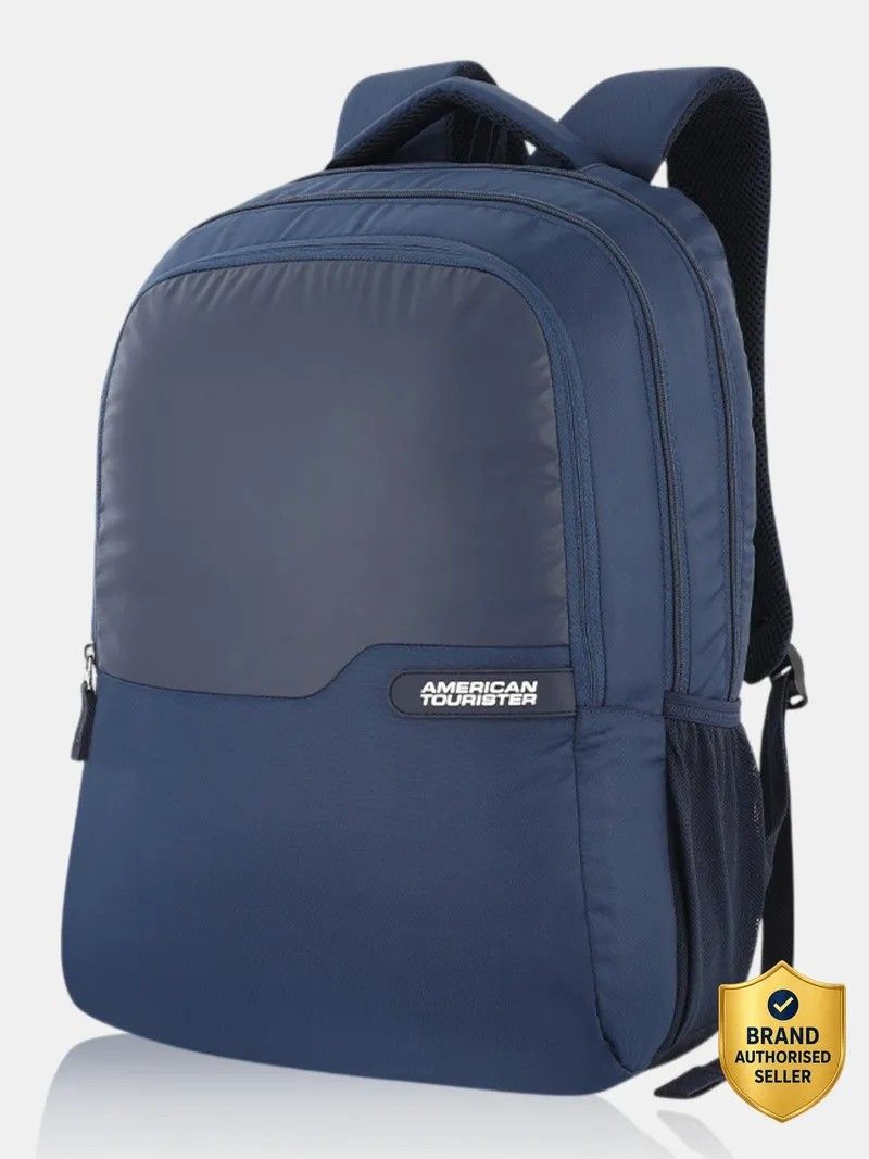 AMERICAN TOURISTER 17 inch Inch Valex Laptop Backpack (Blue)