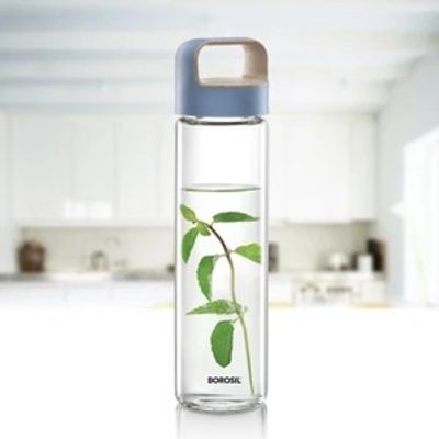 BOROSIL Neo 550 ml Glass Bottle (Pack of 1, Clear)