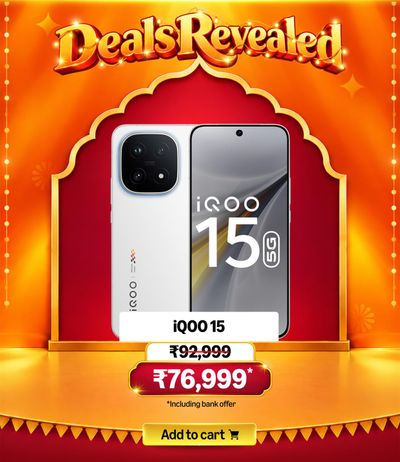 (Upcoming) iQOO 15 (Legend 2026, 12 GB RAM, 256 GB Storage) |Fastest Snapdragon 8 Elite Gen 5 Processor* | Samsung 2K M14 Lead OLED