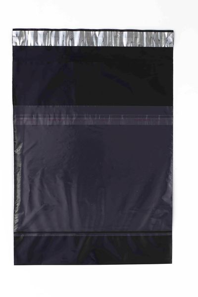 Porpoise Black Tamper Proof Courier Bags 10 x 14 Inch Pack of 1000
