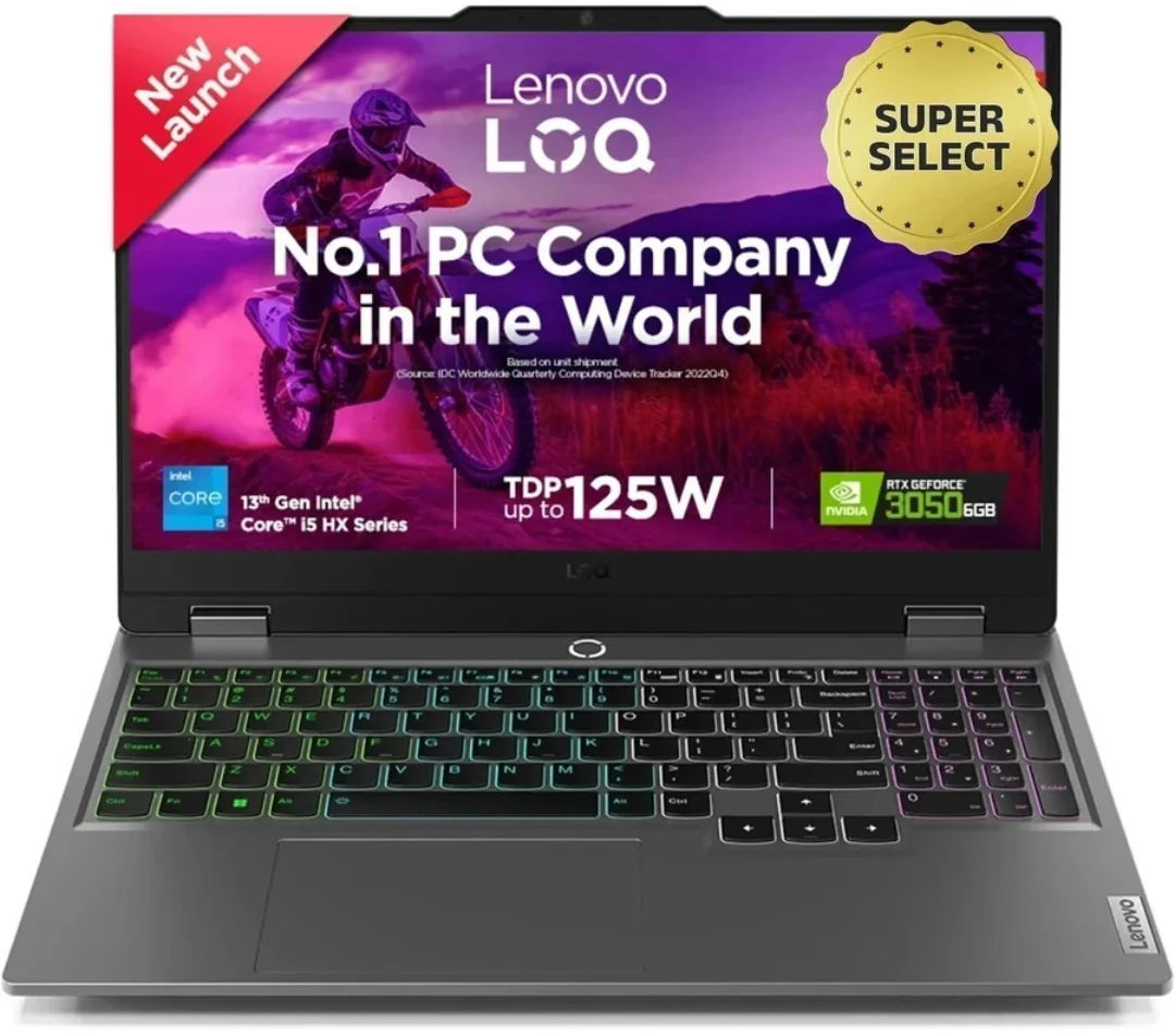 Lenovo LOQ Intel Core i5 13th Gen 13450HX (16 GB/512 GB SSD/Windows 11 Home/6GB Graphics