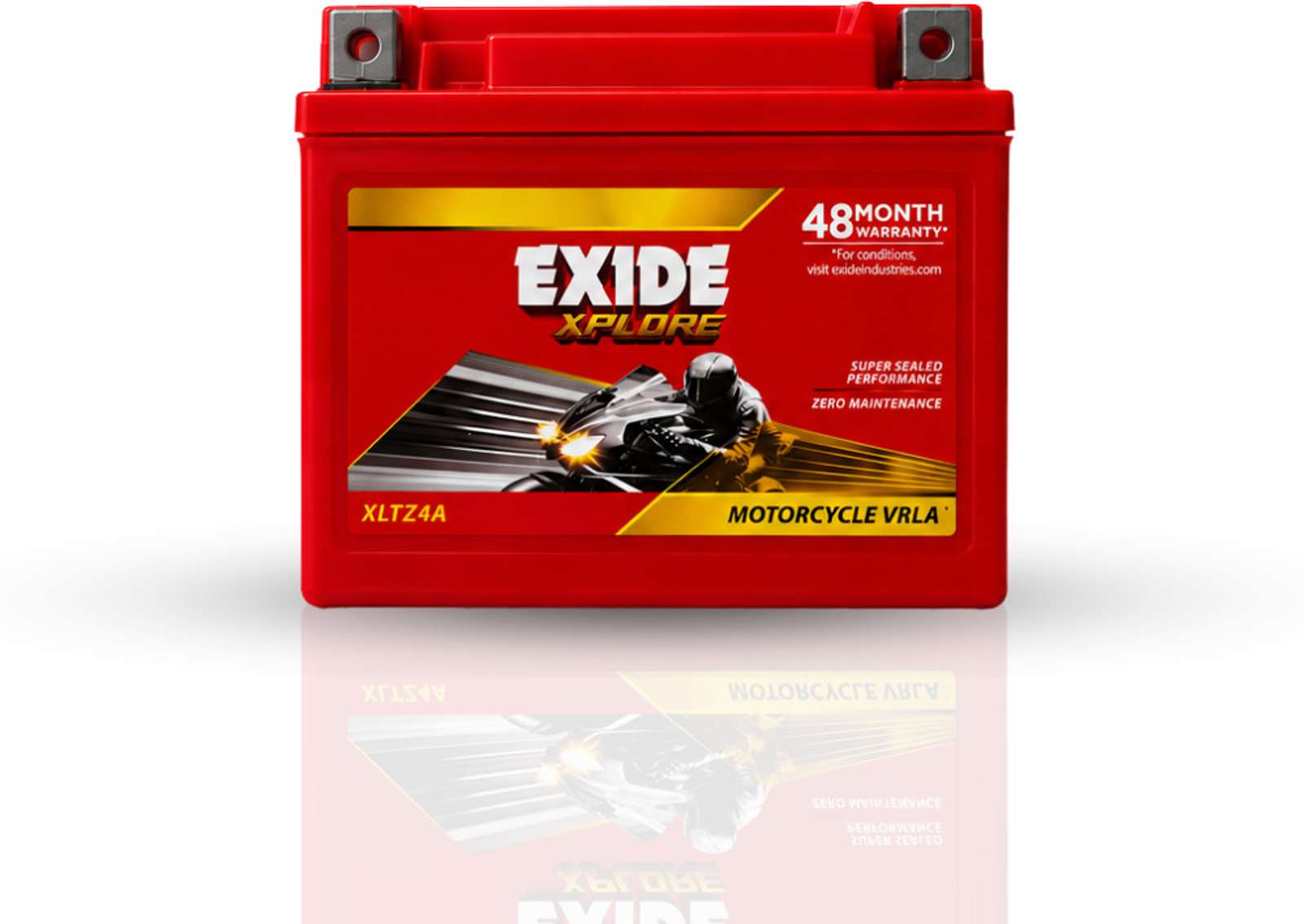 EXIDE 4LB Battery for two wheeler 4 Ah Battery for Bike