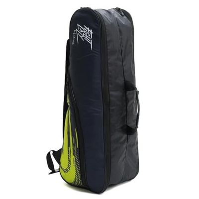 Lifelong Badminton Kit Bag for Men & Women | Dual Compartment, Personal Care Pouch | Water-Resistant, Soft Pads, Adjustable Strap |