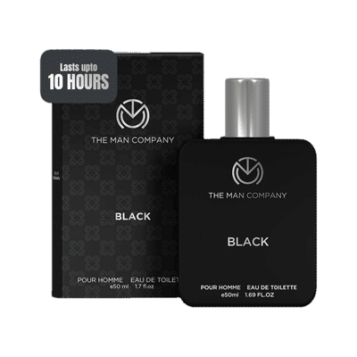 THE MAN COMPANY Black Perfume Eau de Toilette - 50 ml (For Men)