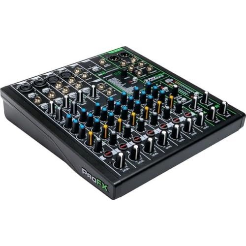 Mackie Profxv3 Series, 10-Channel Professional Effects Compact Mixer With Usb