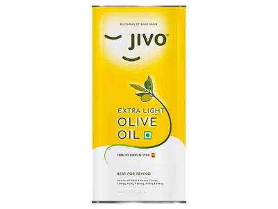 Jivo Extra Light Edible Olive Oil 5L Ideal for Everyday Indian Cooking on Instamart