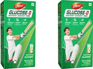 Dabur Glucose D Instant Energy Drink - 1kg x2 Regular (Carton Pow...more