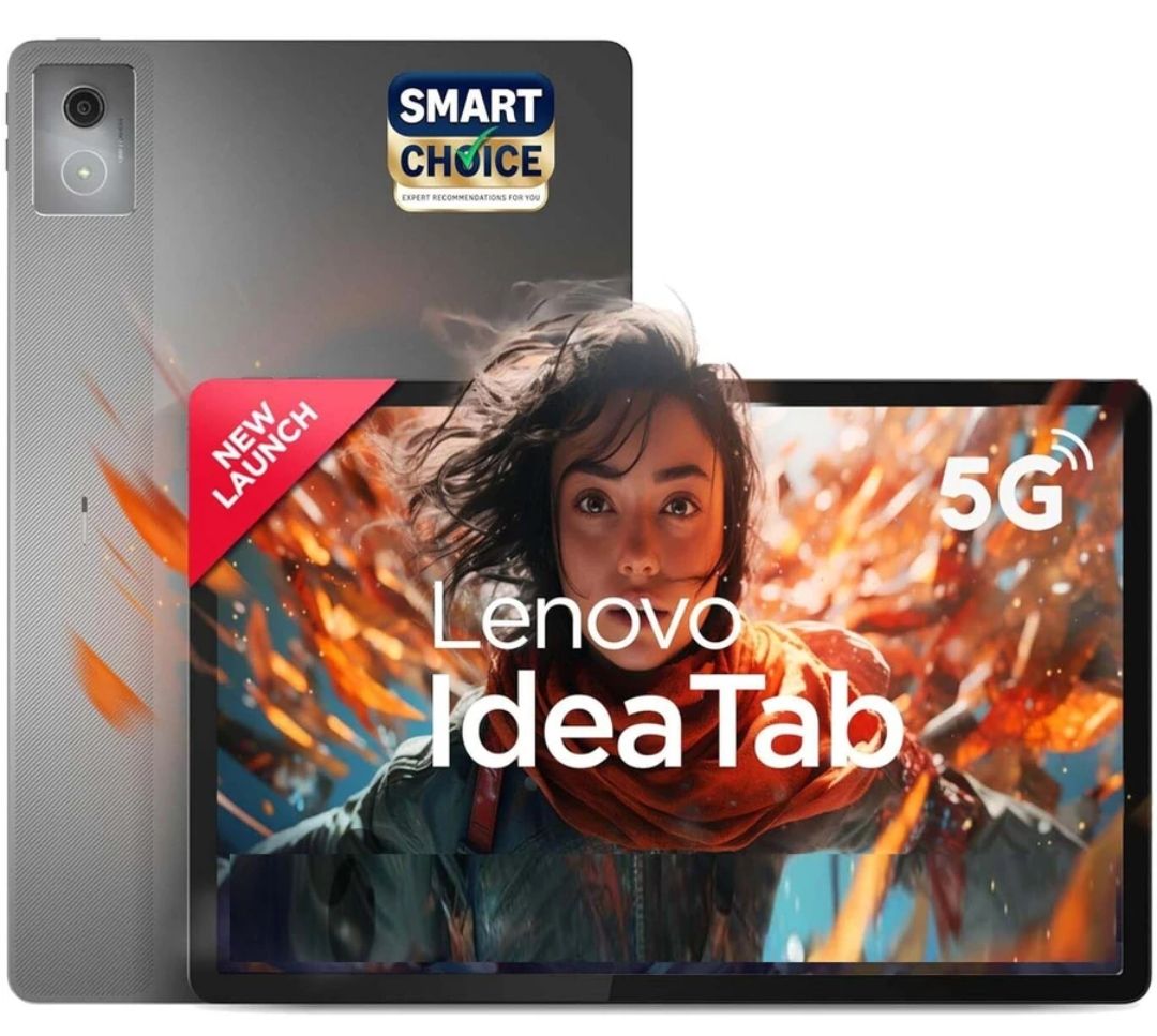 Lenovo Idea Tab 8 GB RAM 256 GB ROM 11 inch with Wi-Fi+5G Gaming Dimensity 6300 Tablet (Luna Grey)