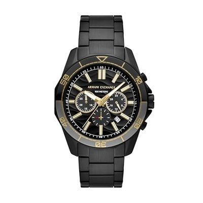 Armani Exchange A|X Dive-Inspired Stainless Steel Watch for Men
