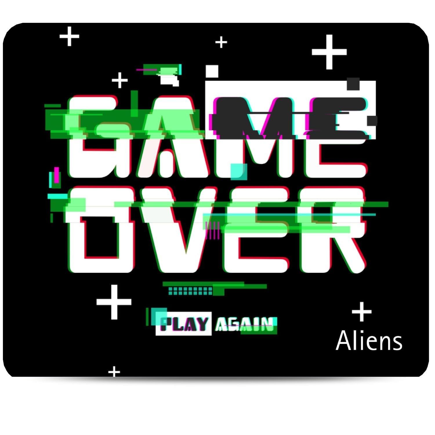 Aliens Mouse Pad for Computer, Laptop, Smooth Premium Cloth Surface, Non-Slip Rubber Base, Speed and Precision Operation