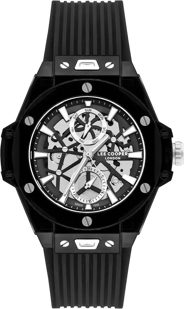 Lee Cooper Analog Black Dial Men's Watch-LC07975.651