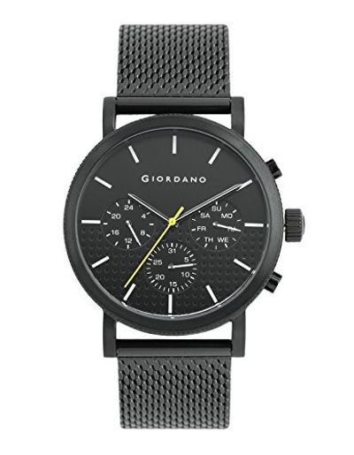 Giordano Analog Black Dial Men's Watch - 1826-33