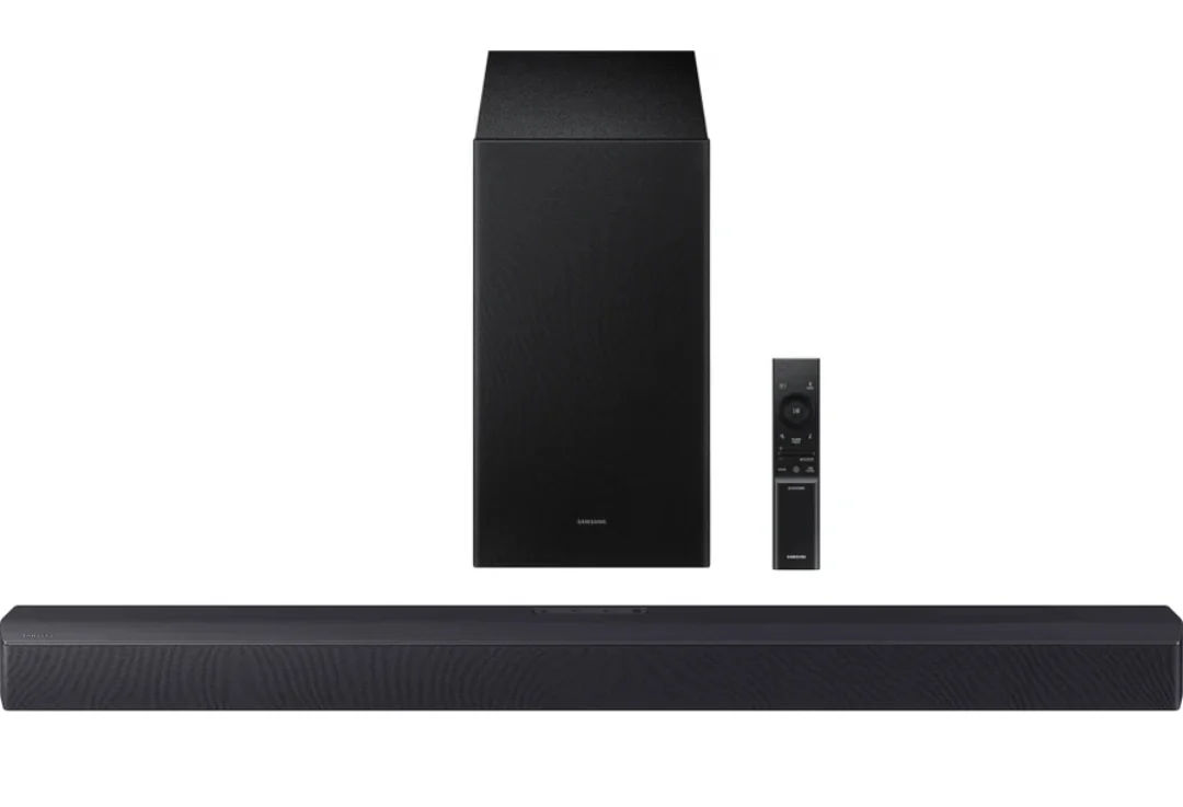 Samsung 300 W Dolby Audio Wireless 2.1ch Soundbar 300 W Bluetooth Soundbar on Flipkart