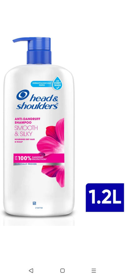 Take a look at this Smooth and Silky Anti-Dandruff Shampoo for Men & Women on Filipkart