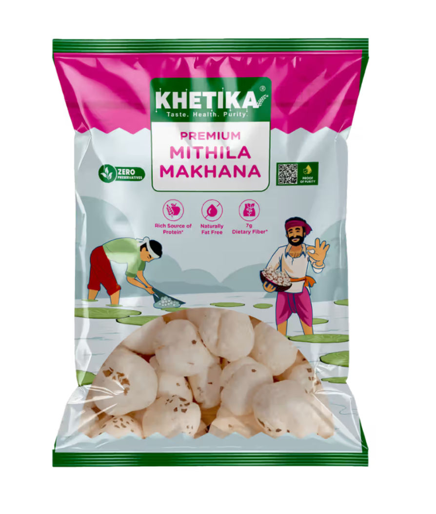 Instamart Rush Hour Deals: Khetika Mithila Raw Makhana 100g @62