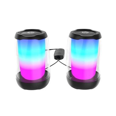 HP Multimedia Speaker DHS-5100, High Power Speaker with Pure and Pleasant Sound Quality; RGB Light Effect; USB Powered; Bluetooth® 5 connectivity Support; Dual Speaker Design