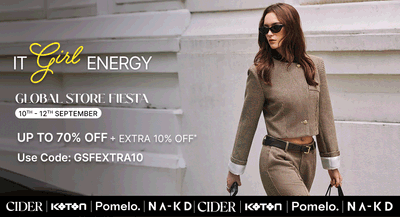 GLOBAL STORE FIESTA | UP TO 70% OFF + EXTRA 10% OFF
