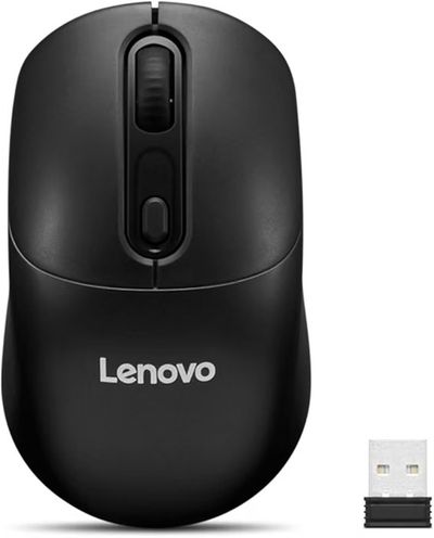Lenovo 210 Wireless USB A Compact Mouse,1600 DPI Optical Sensor, 2.4GHz Wireless Nano USB, 10m Range, 3Yr Warranty, 3-Button(Left,Right,Scroll)