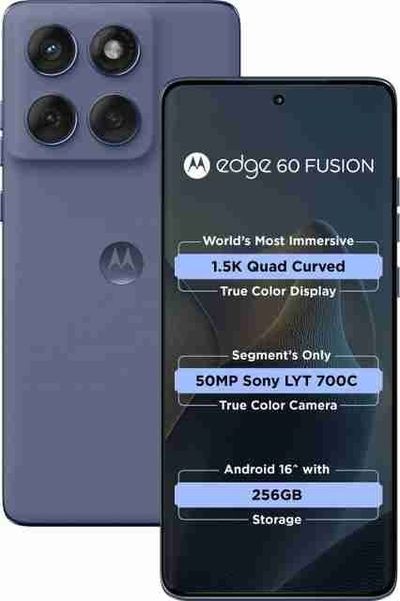 MOTOROLA Edge 60 Fusion 5G (PANTONE Slipstream, 256 GB) (12 GB RAM)