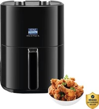 KENT Ultra Air Fryer 4L 1300W | Fry, Bake, Grill & Roast | Up to ...more