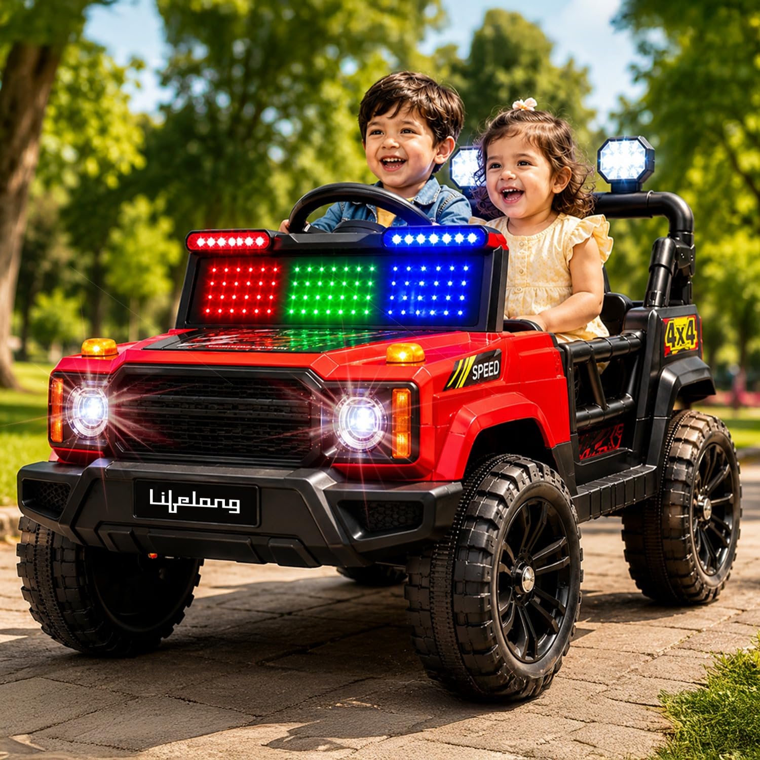 Lifelong Jeepster EV Car for Kids