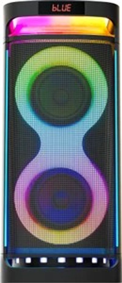 ZEBRONICS Party Fyre 500, 7hrs Playback with RGB, 140 W Bluetooth Party Speaker (Black, Mono Channel)